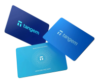 Tangem Wallet - 3-card set (Electric Night) TG-SUMMER3 - 1371311 - zdjęcie 1